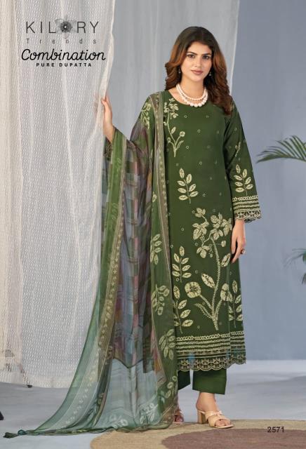 Kilory combination designer dress materials in mumbai wholesale